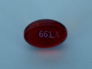 Pill 661 Red Elliptical/Oval is Dextromethorphan Hydrobromide