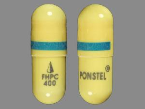Mefenamic acid 250 mg FHPC 400 PONSTEL