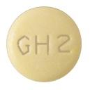 Guanfacine hydrochloride extended-release 2 mg M GH 2