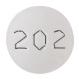 Pill 202 White Round is Ethinyl Estradiol and Levonorgestrel (Extended-Cycle)