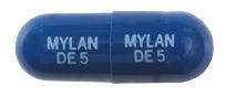 Dexmethylphenidate hydrochloride extended-release 5 mg MYLAN DE 5 MYLAN DE 5