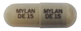 Dexmethylphenidate hydrochloride extended-release 15 mg MYLAN DE 15 MYLAN DE 15