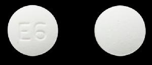 Pill E6 White Round is Drospirenone and Ethinyl Estradiol