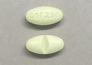 Molindone hydrochloride 25 mg cor 230