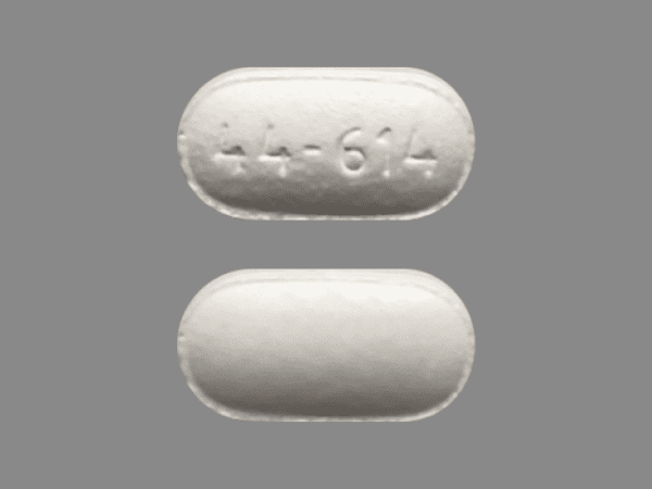 Pill 44-614 White Oval is Diphenhydramine Hydrochloride