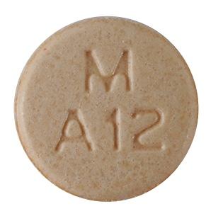 Amphetamine and dextroamphetamine 12.5 mg M A12