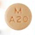 Amphetamine and Dextroamphetamine M A20