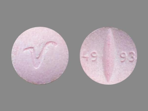 Oxycodone hydrochloride 10 mg V 49 93