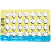 Jevantique lo ethinyl estradiol 0.0025 mg / norethindrone acetate 0.5 mg WC 145