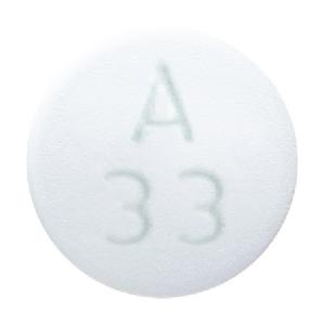 Oxybutynin chloride extended-release 15 mg A33