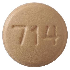 Risedronate sodium 35 mg M 714