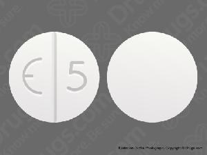 Oxycodone hydrochloride 5 mg E 5