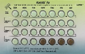 Kaitlib FE ethinyl estradiol 0.025 mg / norethindrone 0.8 mg LU I61