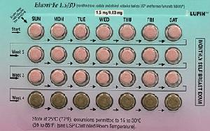 Blisovi FE 1.5 30 ethinyl estradiol 0.03 mg / norethindrone acetate 1.5 mg LU K24