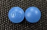 Pill n 15 Blue Round is Morphine Sulfate Extended-Release