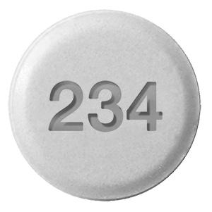 Pill 234 White Round is Ethinyl Estradiol and Norgestimate