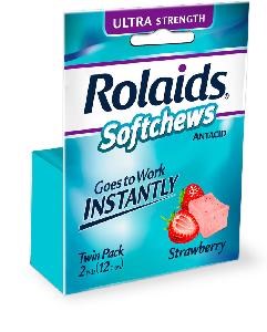 Rolaids Ultra Strength Softchews calcium carbonate 1330 mg / magnesium hydroxide 235 mg (medicine)