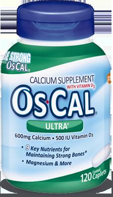 Os-cal ultra calcium 600 mg / vitamin D3 500 IU with minerals OSCAL