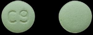 Pill C9 Green Round is Ethinyl Estradiol and Norgestimate
