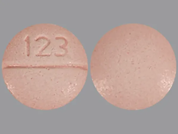 Pill 123 Pink Round is Carbidopa