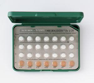 Microgestin FE 1 20 ethinyl estradiol 0.02 mg / norethindrone 1 mg P-D 915