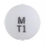 Pill M T1 White Round is Tramadol Hydrochloride Extended-Release