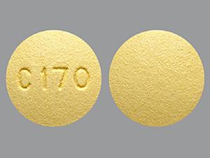 Pill Imprint C170 (Darifenacin Hydrobromide Extended-Release 7.5 mg)