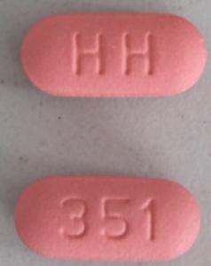 Hydrochlorothiazide and valsartan 12.5 mg / 320 mg HH 351