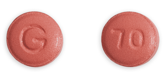 Atovaquone and proguanil hydrochloride 62.5 mg / 25 mg G 70