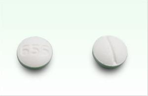 Pill 656 White Round is Glyburide