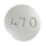 Pill KU 470 White Round is Paroxetine Hydrochloride Extended-Release