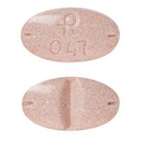 Amphetamine and dextroamphetamine 7.5 mg R 047