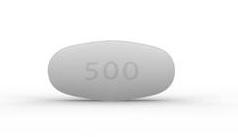 Pill 500 White Oval is Levetiracetam Extended-Release