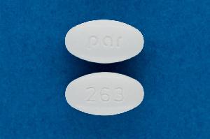 Pill par 263 White Oval is Rosuvastatin Calcium