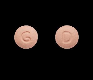 Pill G D Pink Round is Rosuvastatin Calcium