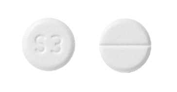 Pill S3 White Round is Captopril