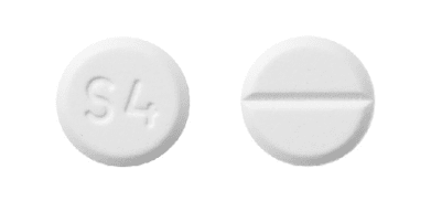 Pill S4 White Round is Captopril