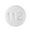 Pill M 112 White Round is Olmesartan Medoxomil