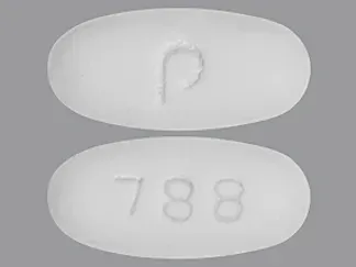 Pill p 788 White Oval is Amlodipine Besylate, Hydrochlorothiazide and Olmesartan Medoxomil