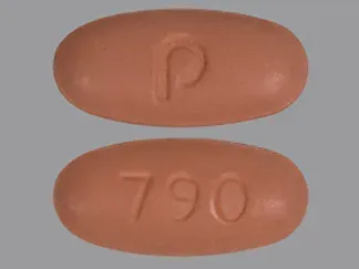 Pill p 790 Pink Oval is Amlodipine Besylate, Hydrochlorothiazide and Olmesartan Medoxomil