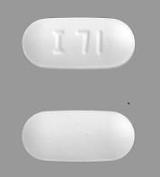 Pill I 71 White Capsule/Oblong is Bupropion Hydrochloride Extended-Release (XL)