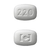 Pill C 220 White Rectangle is Armodafinil