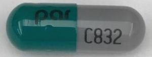 Pill par C832 Green Capsule/Oblong is Diltiazem Hydrochloride Extended-Release