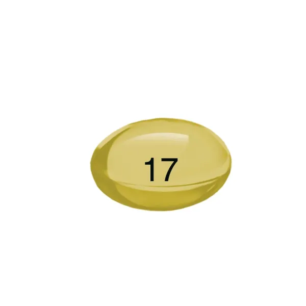 Pill 17 Yellow Capsule/Oblong is Paricalcitol