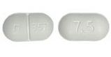 Acetaminophen and hydrocodone bitartrate 325 mg / 7.5 mg n 357 7.5