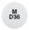 Methylphenidate hydrochloride extended-release 36 mg M D36
