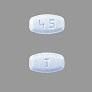 Pill T 45 Blue Rectangle is Aripiprazole