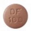 Pill M DF 100 Pink Round is Desvenlafaxine Succinate Extended-Release