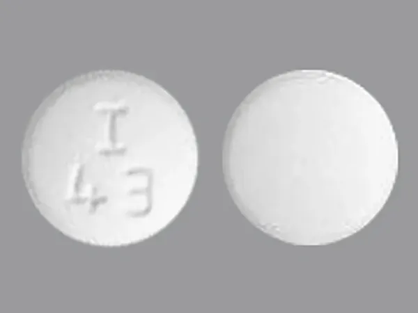 Pill I 43 White Round is Carisoprodol