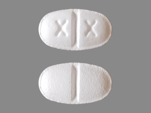 Pill X X White Oval is Xyzal Allergy 24HR